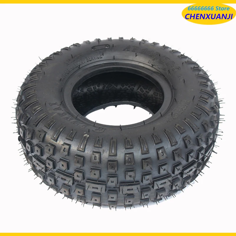 145/70-6 Tubeless Tire 6 Inch ATV Tyre for Four Wheel Vehicle 50cc 70cc 110cc Small ATV Front or Rear Wheels