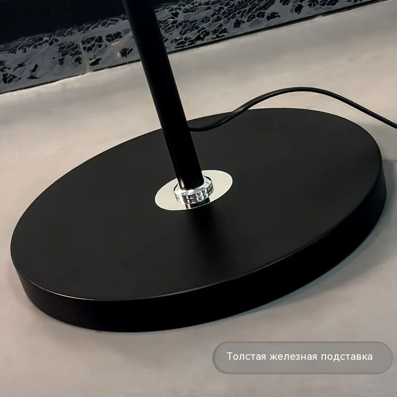 Mid Century Luxury Metal Floor Lamp Side Table Ambient LED Light Living Room Bedroom Study Bedside Home Decor Novelty New Energy view 4