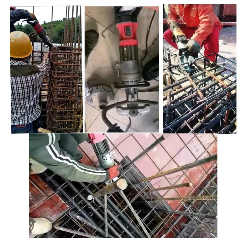 

HRB-16A Electric Hydraulic Steel Bar Bending Machine Portable Rebar Fast Bender Handheld Straightening Tools Bend Range 4-16MM