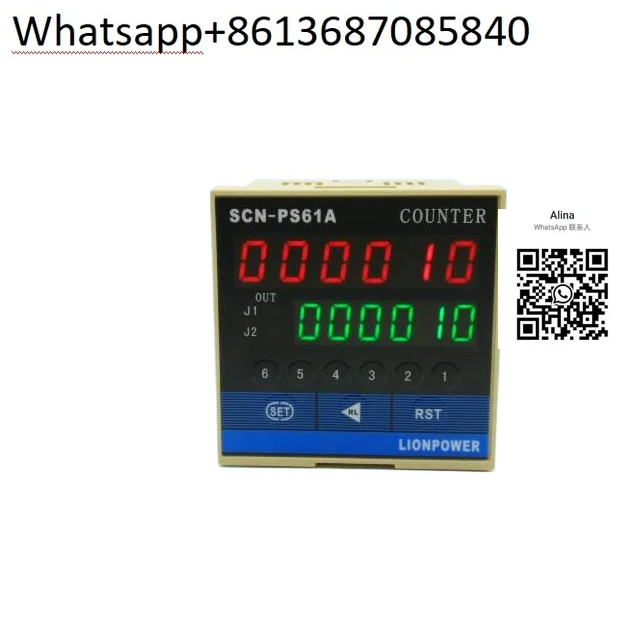 

LIONPOWER SCN-PS61A SCN-PS62A With multiplier smart counter