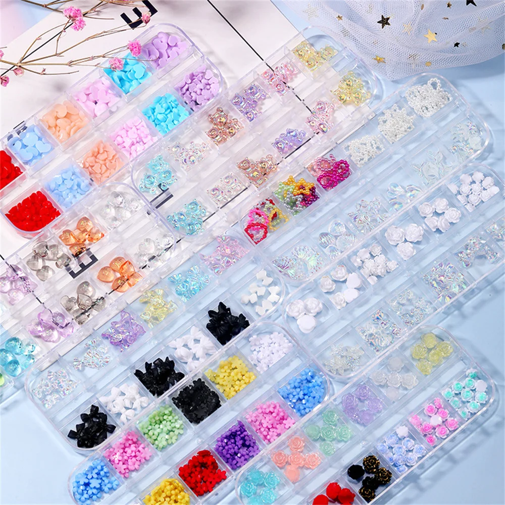 Bow Fashion Design Multifunctional Cute Charming Nail Accessories Wholesale Nail Accessories Fashion Upscale Ease Of Use Elegant