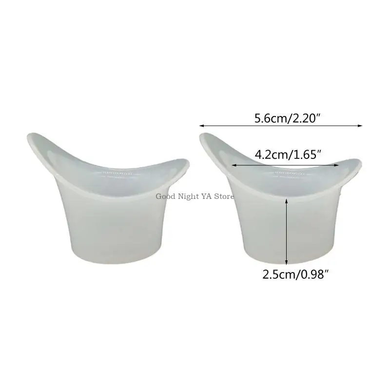 Coppetta per lavaggio oculare in silicone Coppetta per lavaggio oculare in silicone Spa Oculare medico portatile