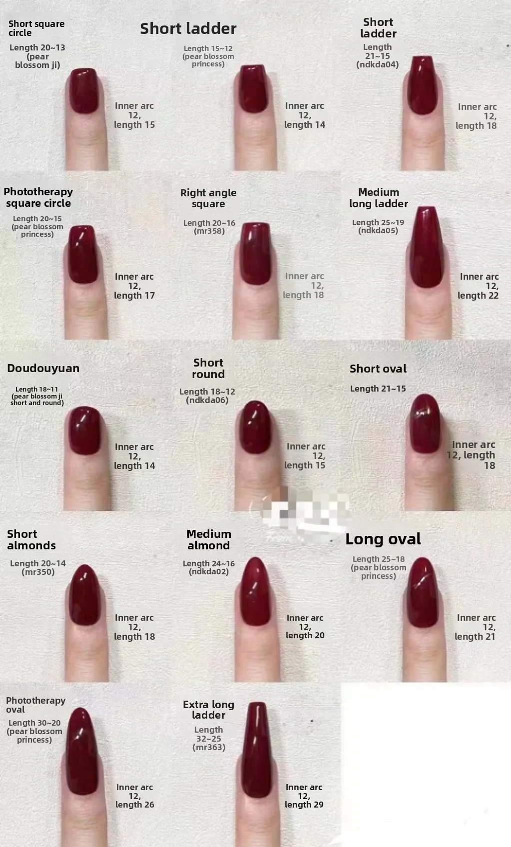 10 個の手作りプレスオンネイルダックビルデザインライトブルーグラデーション 3D フローラルラインストーン付け爪 4 ピースツール接着剤付き