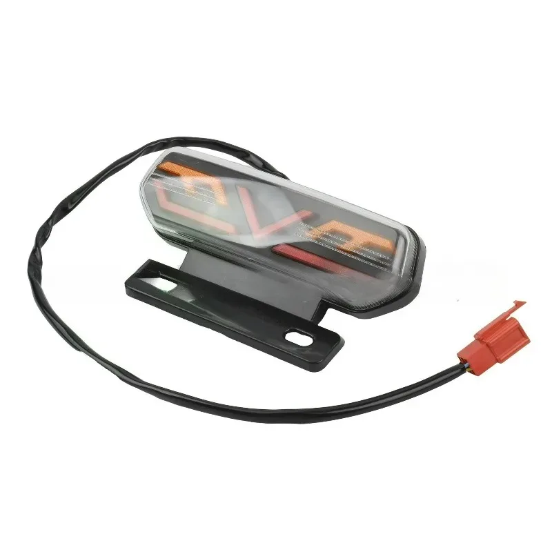 دراجة نارية ضوء الفرامل ATV الذيل ضوء دراجة نارية وقف بدوره إشارة اتجاه المؤشر الوامض 12 فولت دراجة نارية أضواء خلفية LED #6