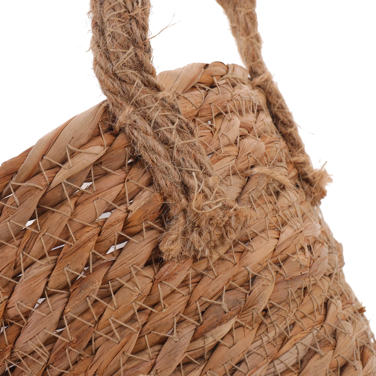 

2Pcs Rustic Handwoven Plant Basket Woven Flower Planter for Indoor Outdoor Decorative Storage with Liner Woven Planter