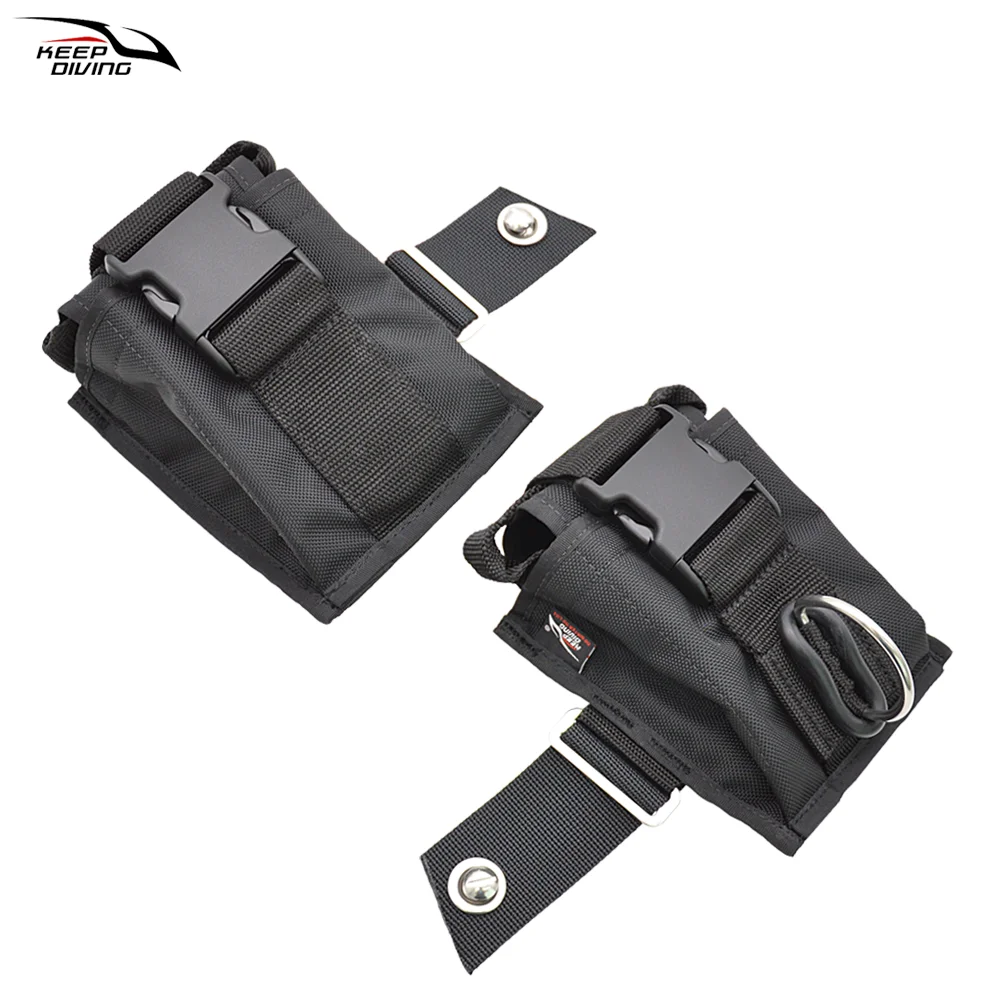 الغوص BCD 8LBS الوزن حقيبة الغوص اللوحة الخلفية حقيبة التخزين حزام الوزن جيب الرصاص مع الجيب الداخلي الملحقات المهنية