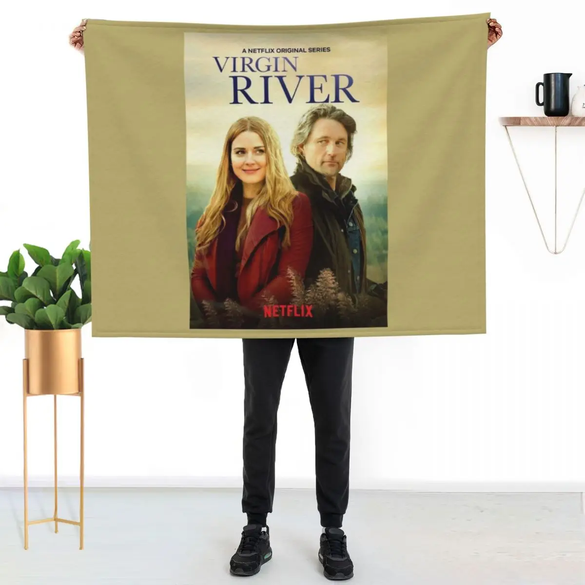 virgin river Throw Blanket for sofa Blankets For Bed warm winter Luxury Thicken For Sofa Thin Sleeping Bag Blankets