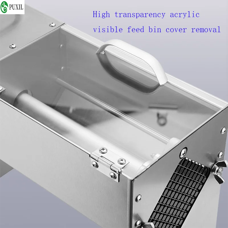 ماكينة تقطيع الخضار والفواكه الكهربائية التجارية والمنزلية، بصل صغير الحجم، القلقاس، قطن على شكل شريط البطاطس #5