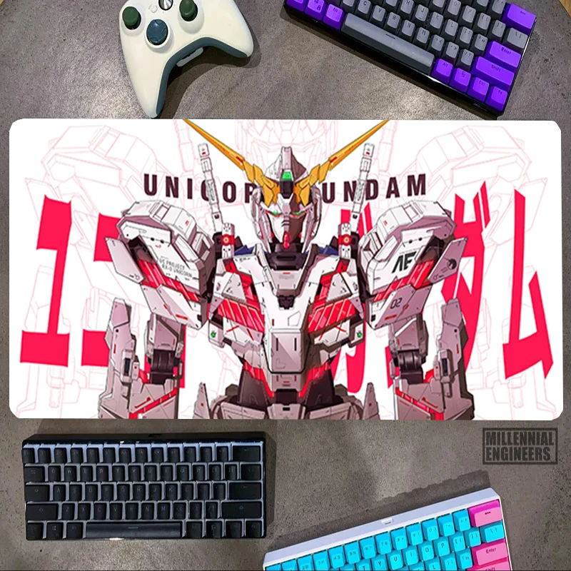 

A-GUNDAMS-S Anime Mouse Pad Desk Mat Gaming Mats Office Accessories Mousepad Gamer Big Mousepepad Keyboard Extended Large Mause