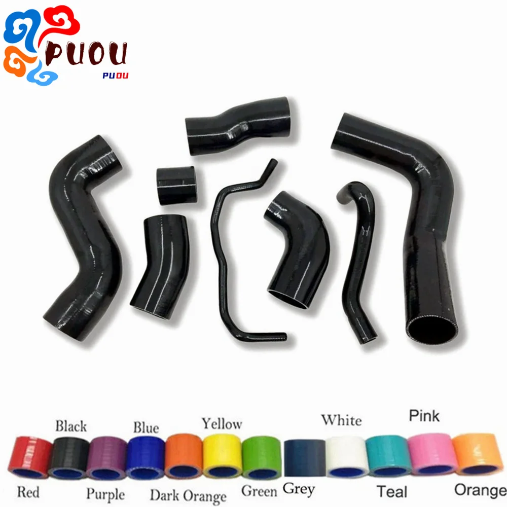 For 99-06 Audi TT/S3 /Seat Leon MK1 Cupra R 225HP 1.8T Turbo Intercooler Hoses Silicone Tube Kit view 3