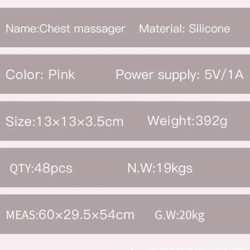Enlarge Breast Intelligent music Bluetooth Massage for Breast Enlargement and Comfortable Massage Wireless Underwear