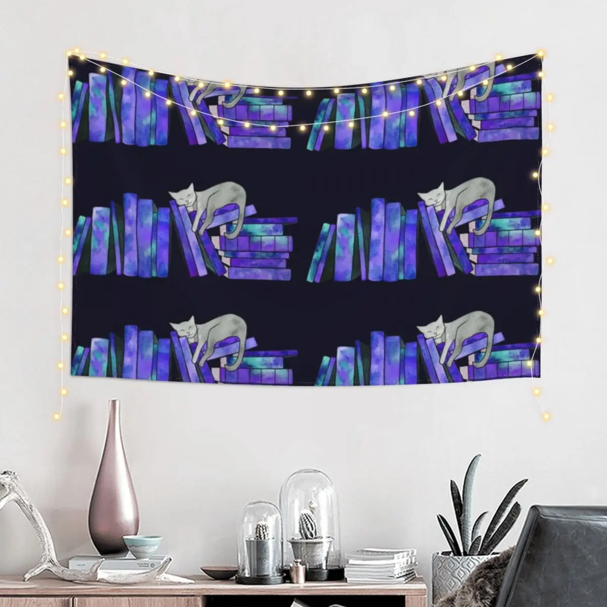 Literary Naps Tapestry Room Design Decoration Home Tapestry