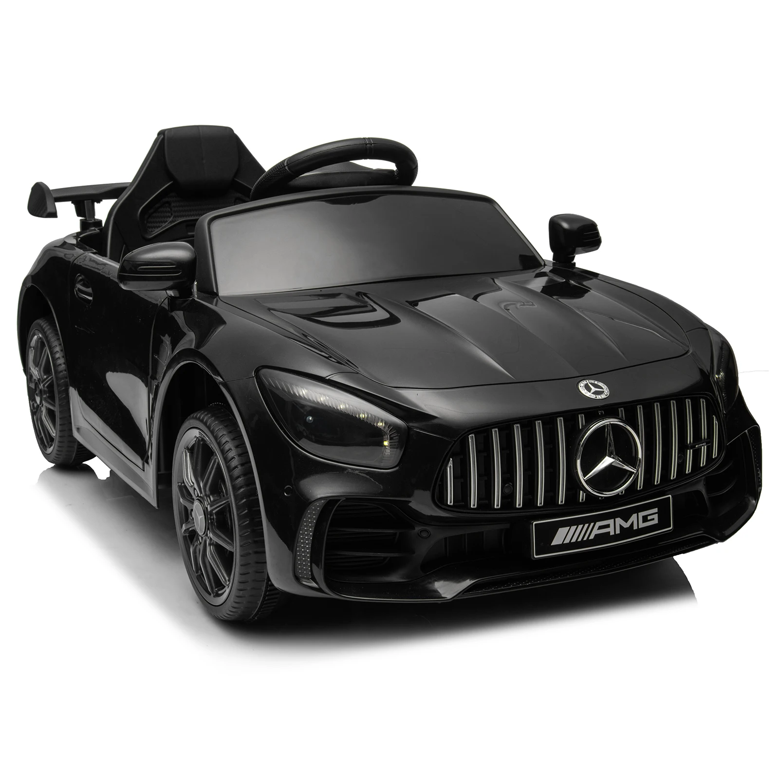 Dual Drive 12V 4.5Ah with 2.4G Remote Control Mercedes-Benz Sports Car Black