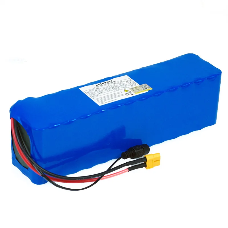 LiitoKala e-bike battery 48v 10ah 18650 li-ion battery pack bike conversion kit 1000w 54.6v 13s3p batteries XT60 plug