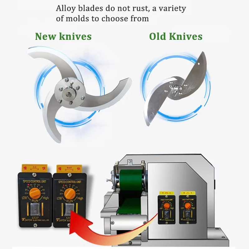 New Model  Fully Automatic Vegetable And Fruit Cutter Versatile Ingredients Shaper for Home Commercial Restaurant Use