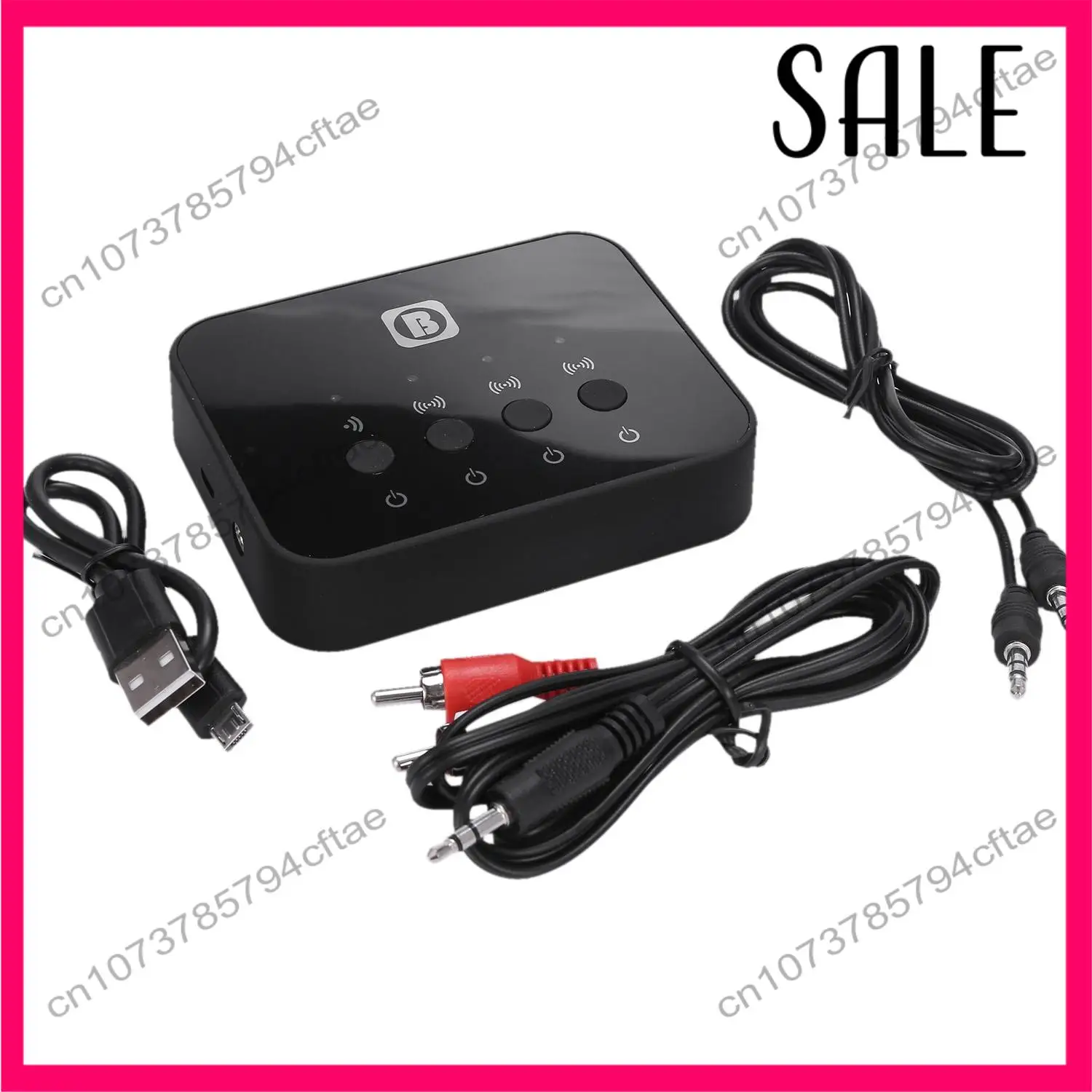 -A12R Bw-107 Bluetooth 4.0 Stereo Audio Transmitter Splitter Adapter Music Receiver Sharing Device Function For Mobile Phone For