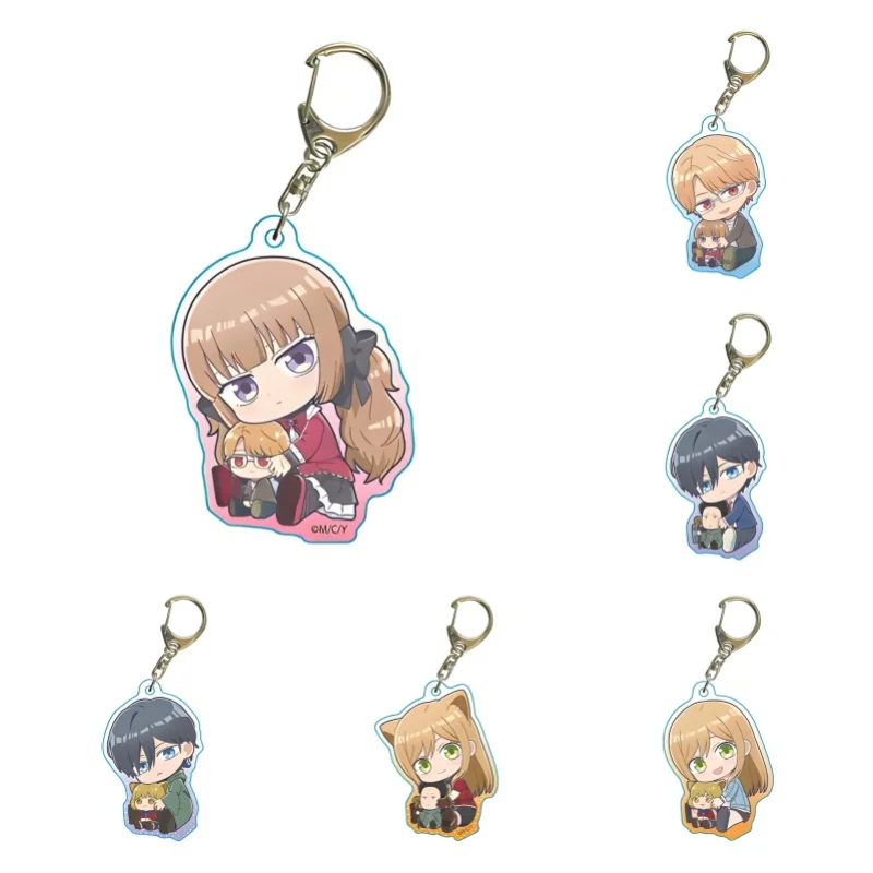 My Love Story with Yamada-kun at Lv999 Acrylic Key Chains High Definition images Bag Charm Ornament Festivals Gift 6cm