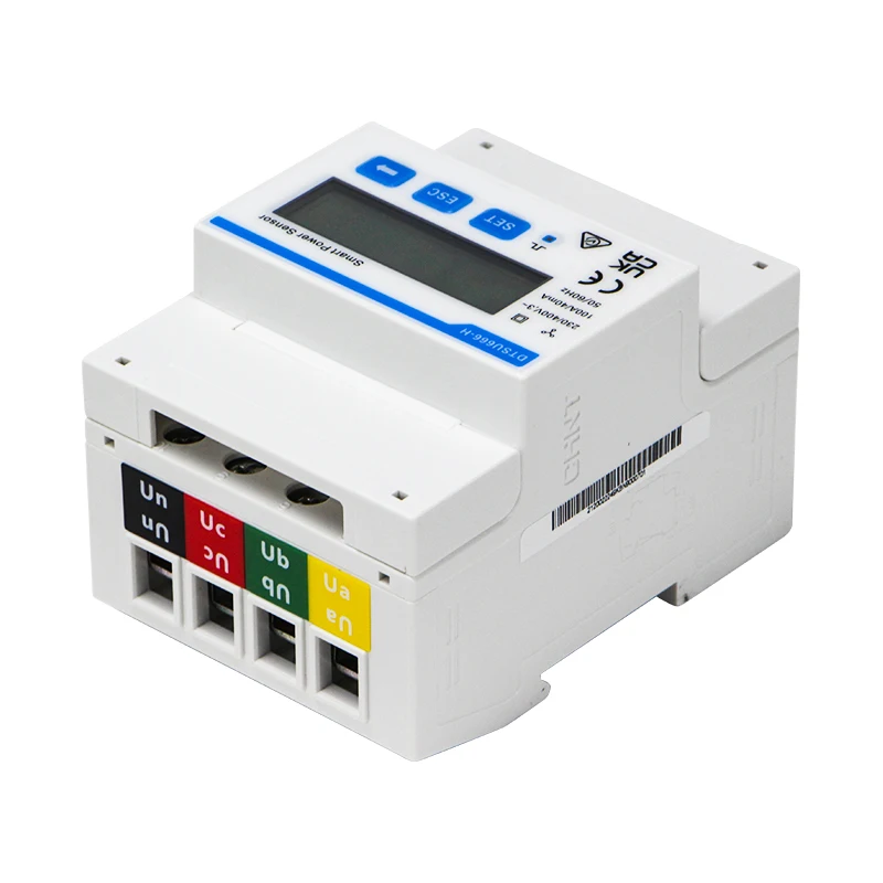 DSUT666 220V/380V 5-80A Electric Energy Meter Intelligent Digital Display Three-phase Micro Electronic