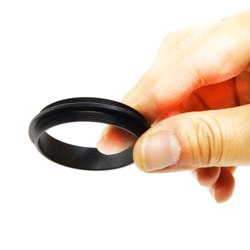 M42-M42 Ring Adapter M42 Male to Male Coupling Ring Lens M42x0.75mm Aluminum Alloy Male-to-Male Adapter Ring for Filters