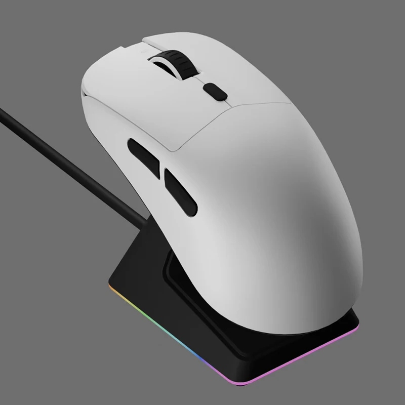 

Darmoshark X5 Киберспортивная игровая мышь Проводная беспроводная офисная игровая мышь с низкой задержкой и подставкой для зарядки Paw3395 Флагманский чип