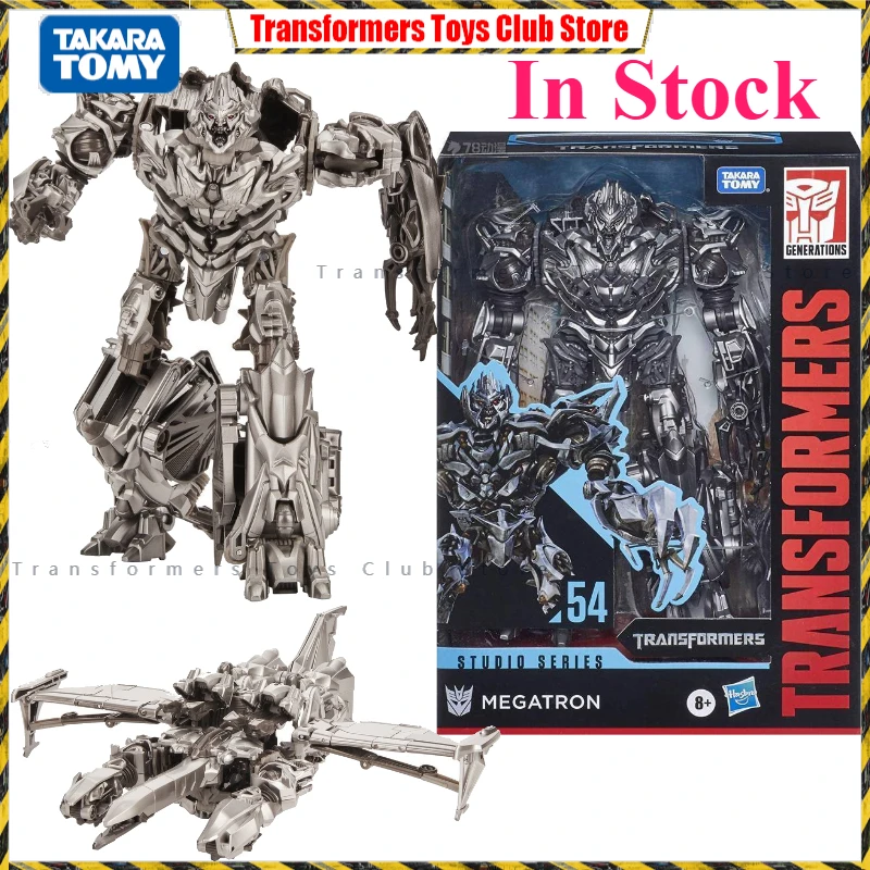 In Stock Takara Tomy Transformers Studio Series SS54 Aircraft Megatron V-Class Action Figures Collecting Hobbies Toy Gift