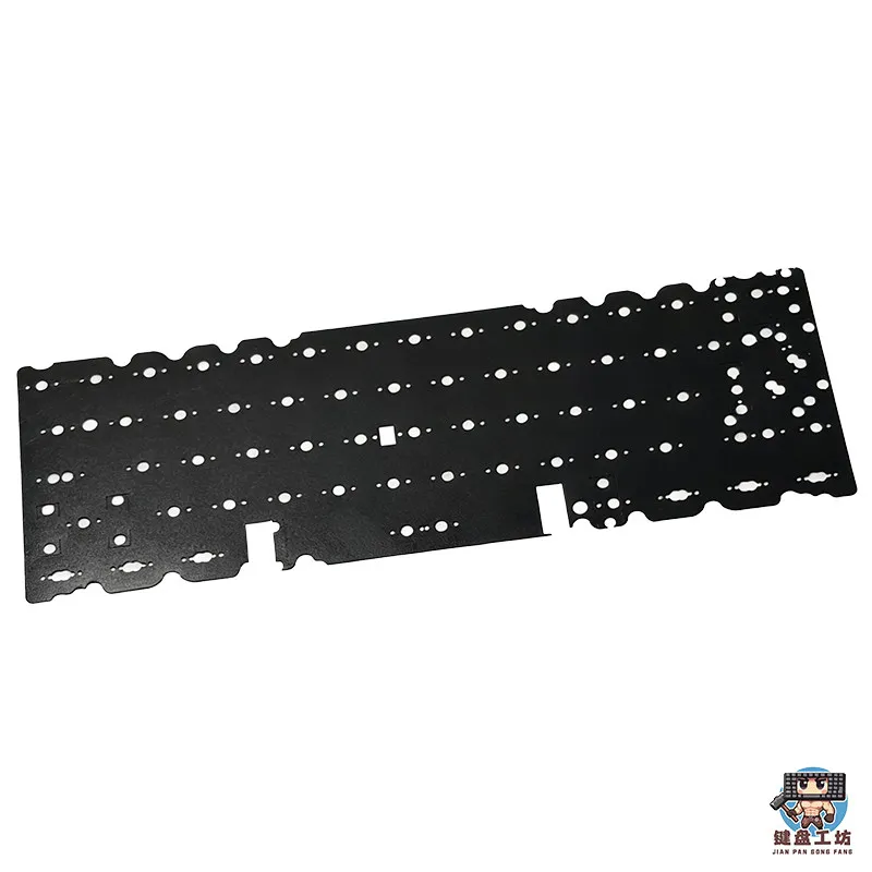 LH60 Keyboard Sound Package Custom PORON Sandwich Cotton IXPE PC POM Positioning Plate for Mechanical Keyboard Accessories Gifts