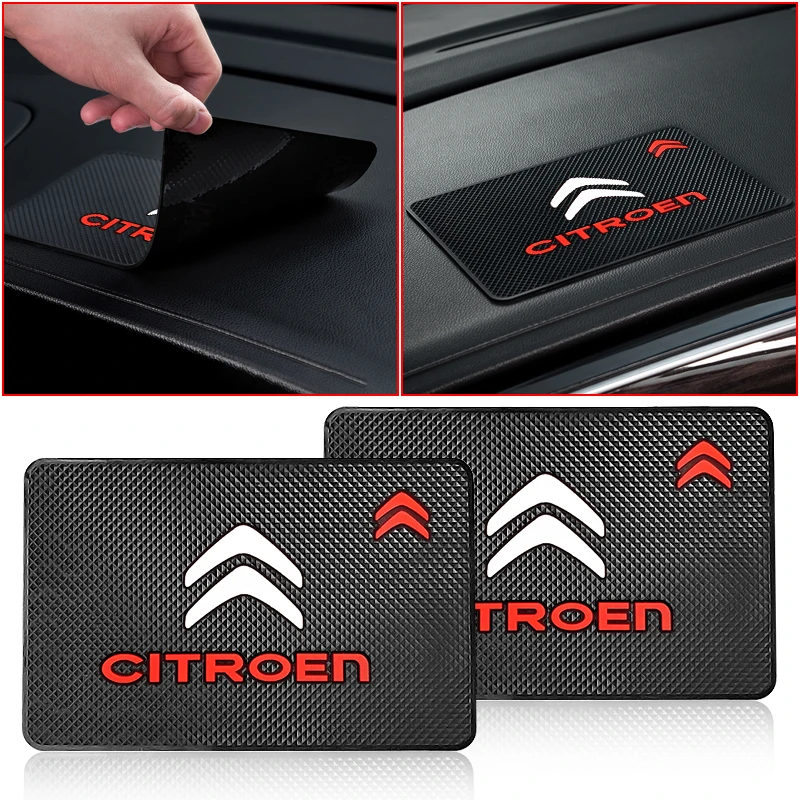 

Car Anti Slip Mat Phone Holder Non-Slip Pad Car Accessories For Citroen DS 2 3 4 5 6 7 DS2 DS3 DS4 DS5 DS6 DS7 WILD RUBIS SPIRIT