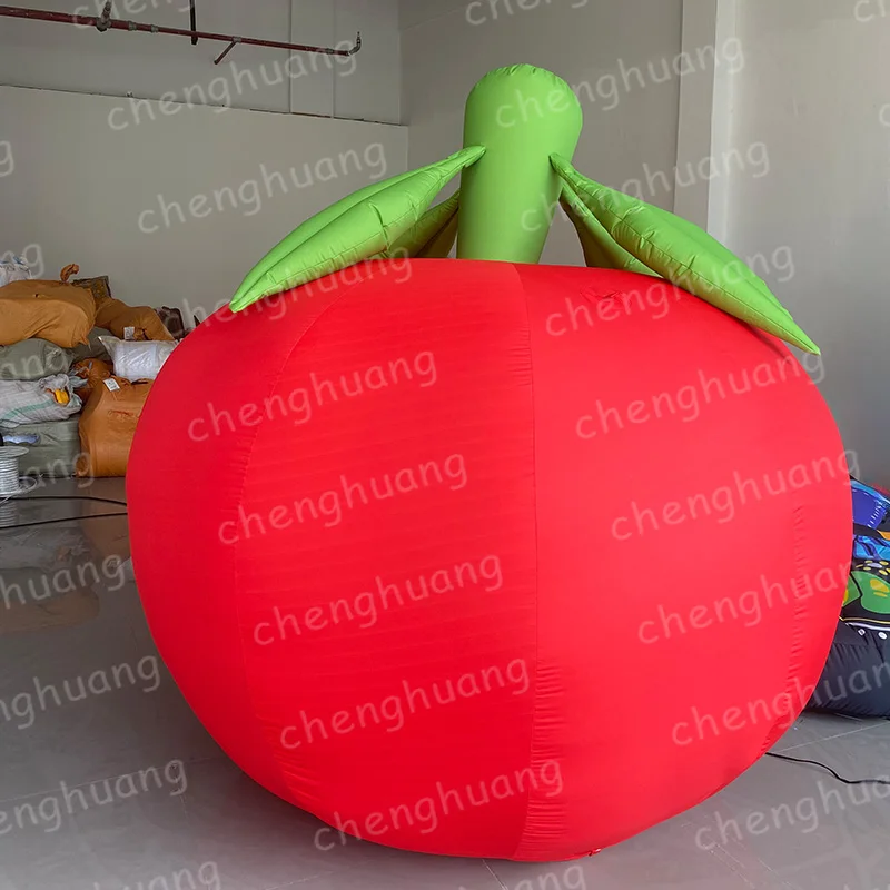 

Inflatable red apples, fruit air models, outdoor square/store opening event decoration props