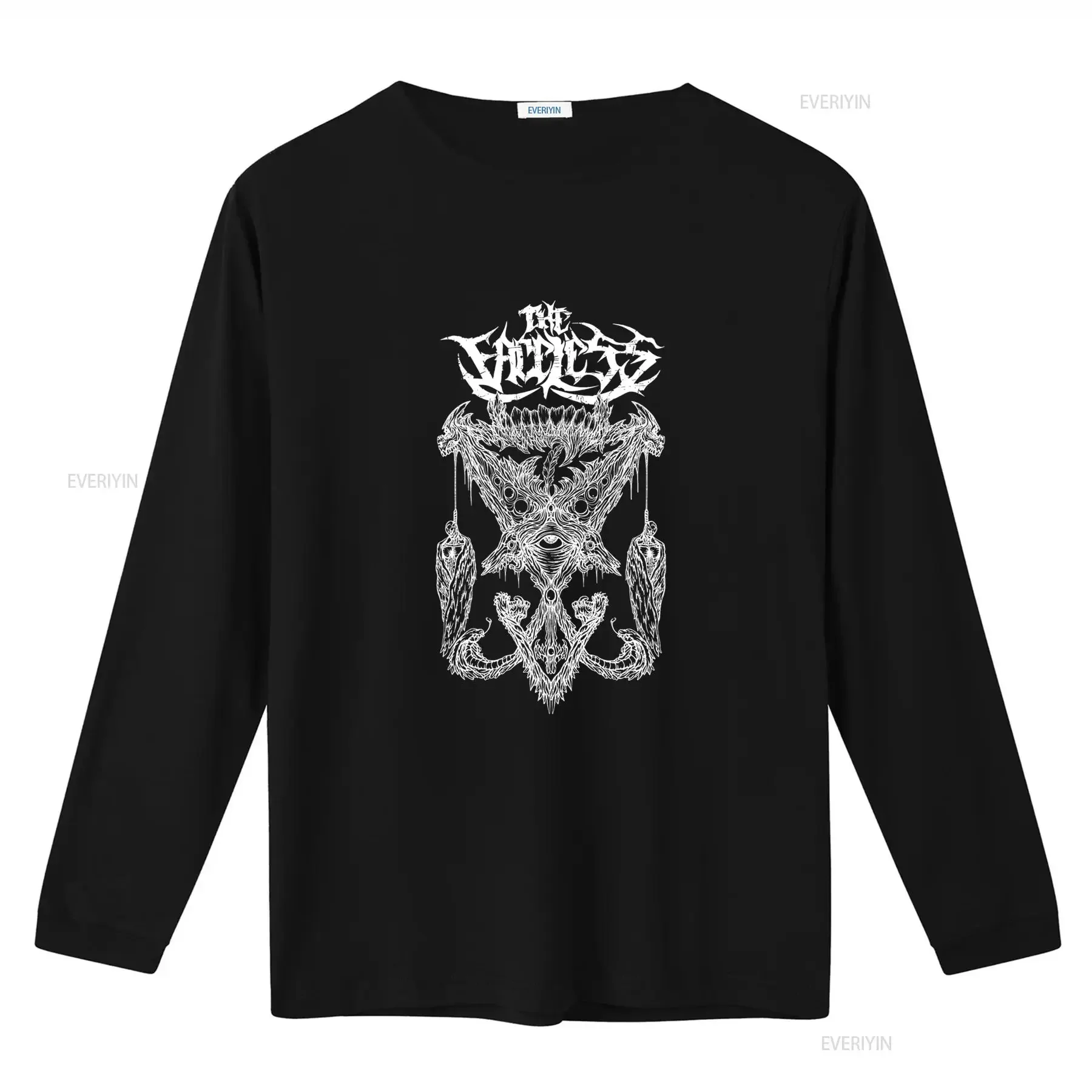 The Faceless Sigil Ov Flesh White Death Metal Band T Shirt S 3XL Official  vintage Washed streetwear Stylish Breathable