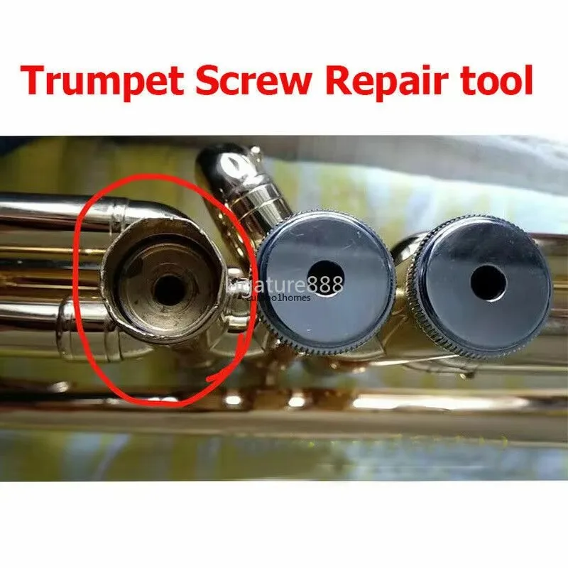 

Trumpet Repair Maintenance Tool Kit Part - Screw Threader For 2023 New