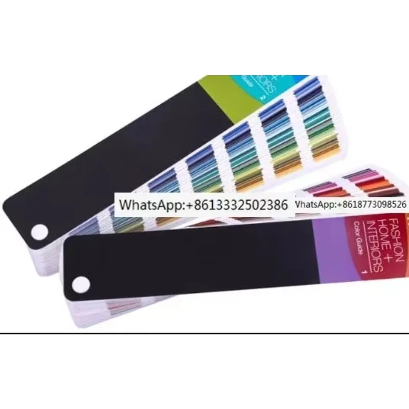 2 libros/juego TPX/TPG PANTONE Fashion, Hogar + Interiores Guía de colores FHIP110A