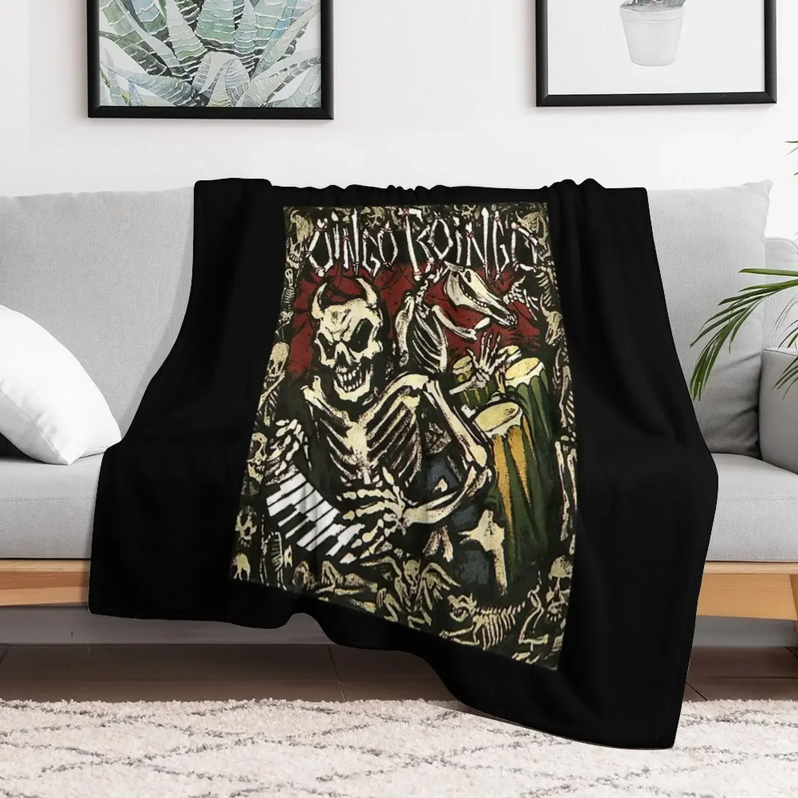 

Oingo Boingo T-ShirtHalloween Farewell - Oingo Boingo Throw Blanket Soft Luxury Blankets