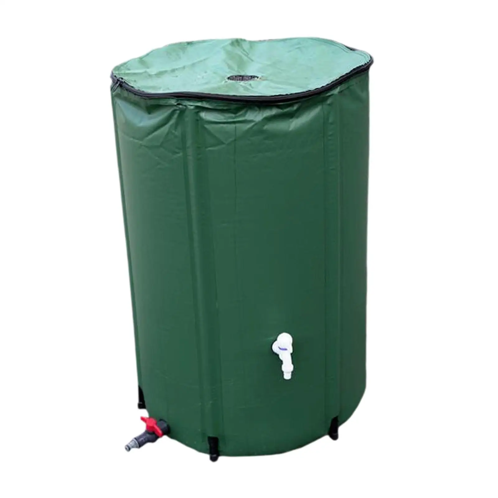 Foldable Rain Barrel Portable Folding Water Storage Tank Rainwater Container