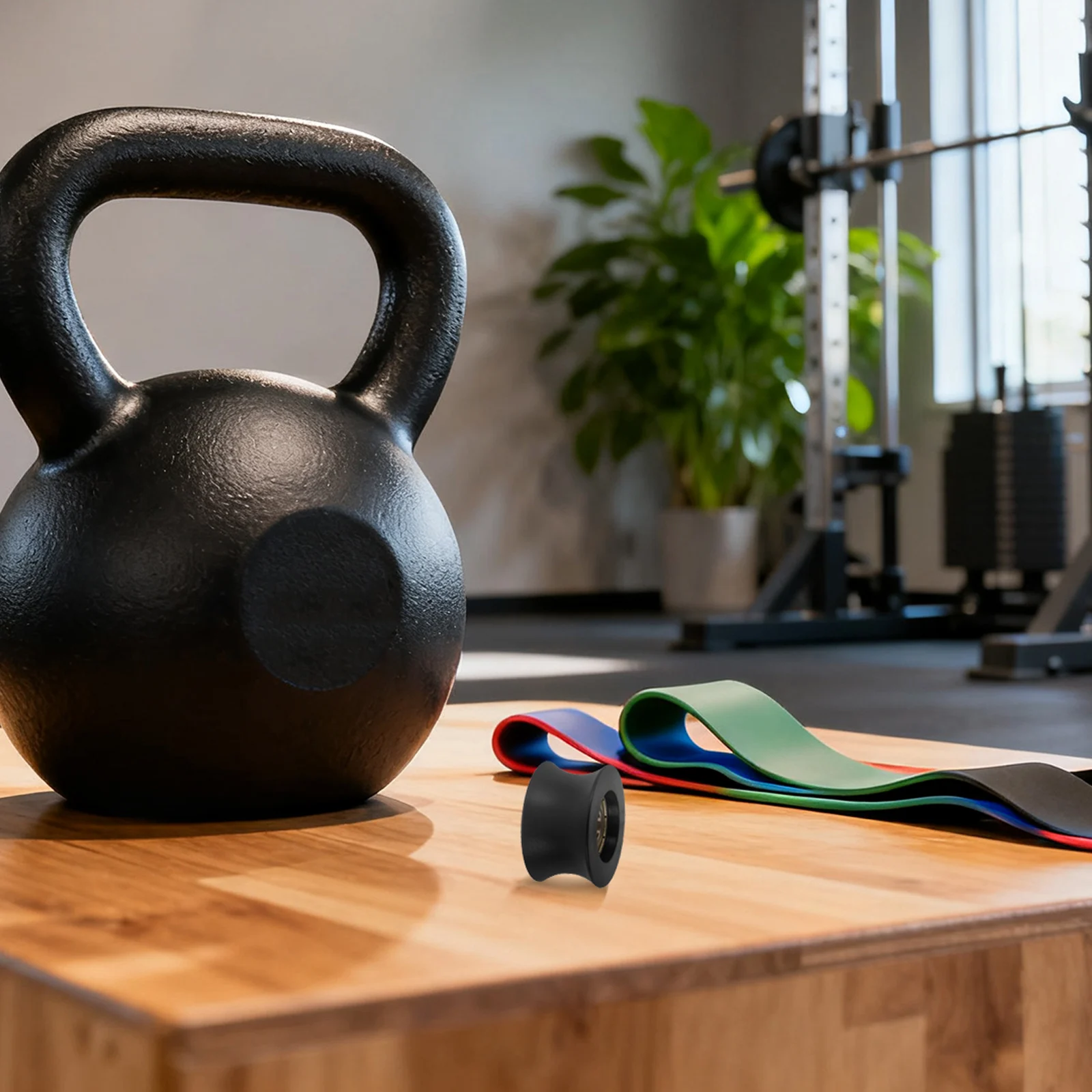 

2Pcs Fitness Equipment Pulley Wheel: Heavy Duty Nylon Iron Roller for Home Gym Cable Machine Replacement - Smooth Strength