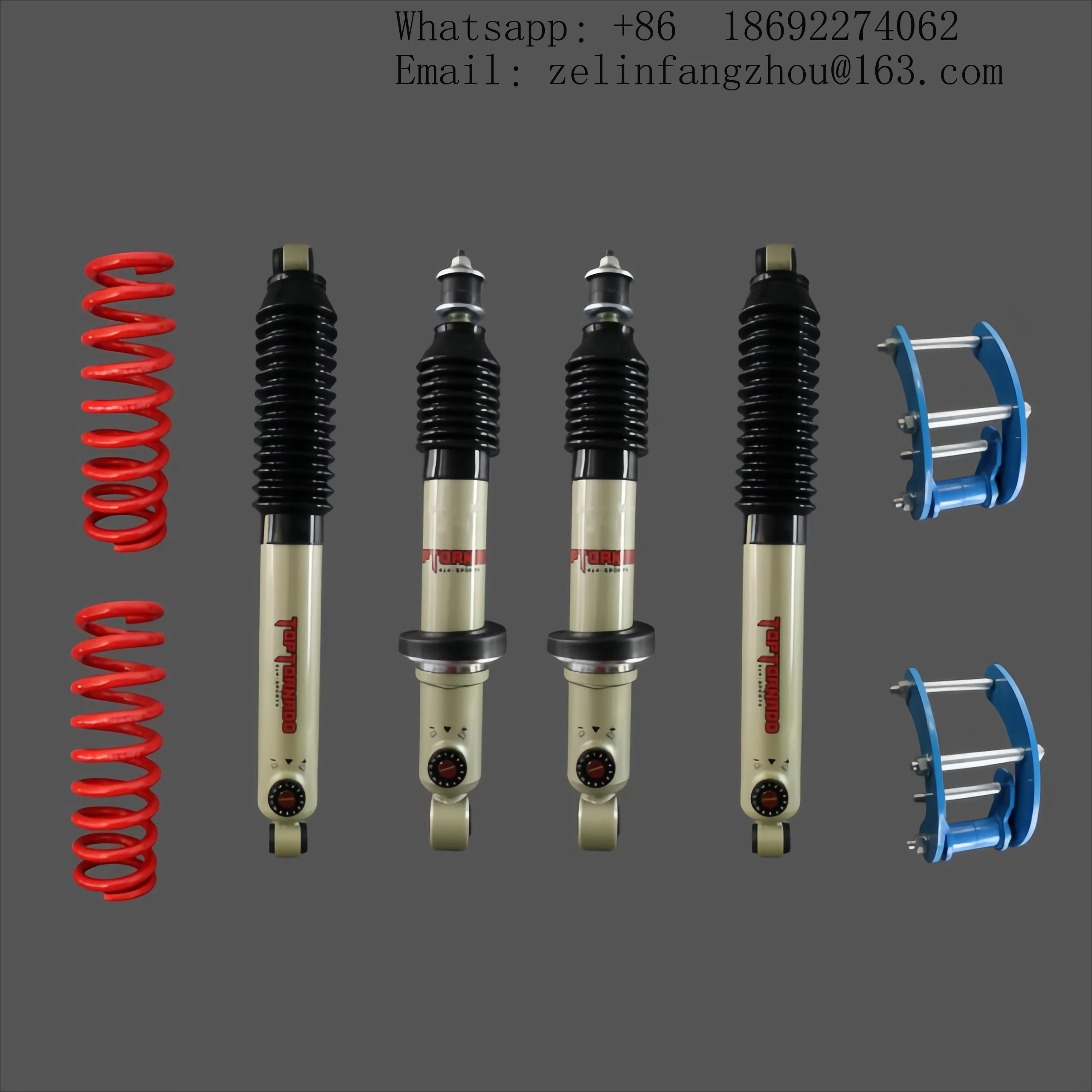 Off road suspension lift kit shock absorber coil spring lift suspension kit suitable for DMAX