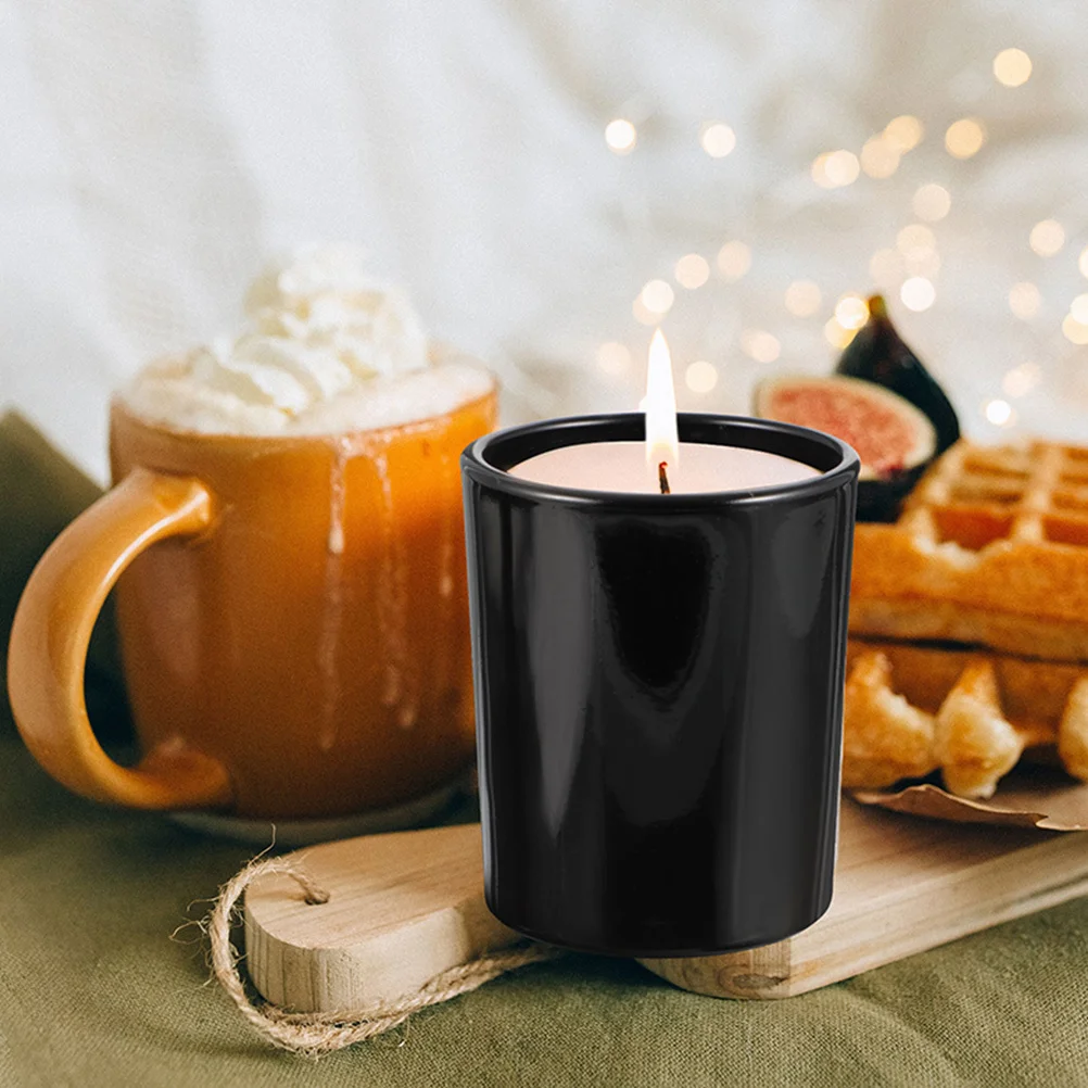 

1pc Cups Empty Fillable Wax Jars Making Jar For Diy Aromatherapy Making Heat Resistant Storage Container