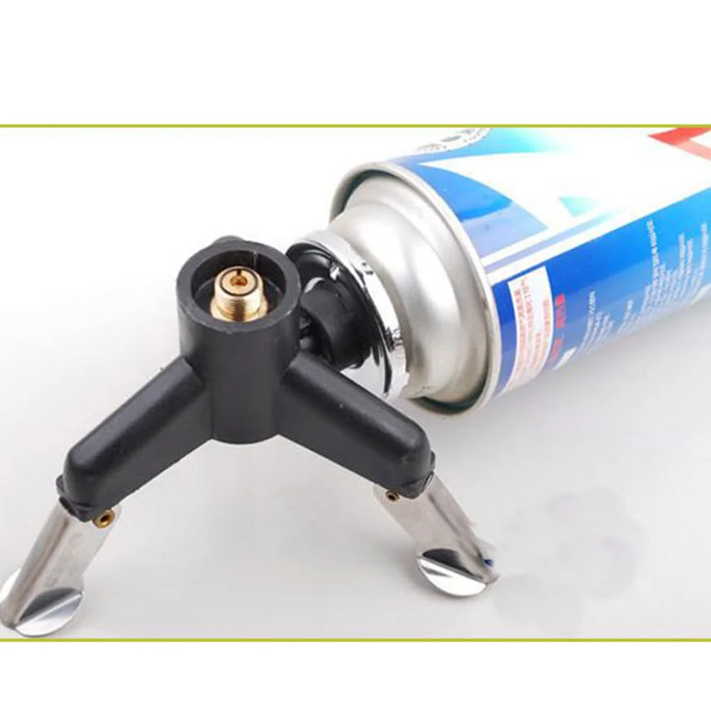 

Propane Tank Refill Adapter Pure Copper Core Three Leg Support Portable Gas Can Connector For Barbecue Outdoor Cooking