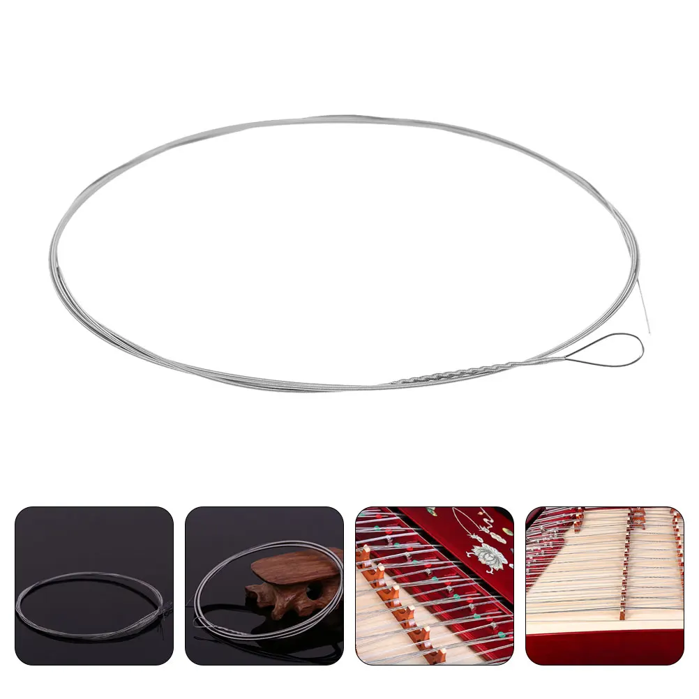 

2pcs Replacement Metal Traditional String Set Steel Strings Dulcimer Accessories Dulcimer Instrument Strings For Musicians