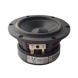 2022 Audio Labs 4'' Hi-Fi Mid-range Speaker Driver Unit Ceramics Clad Aluminum Cone Casting Frame 4/8ohm 40W D120mm Round