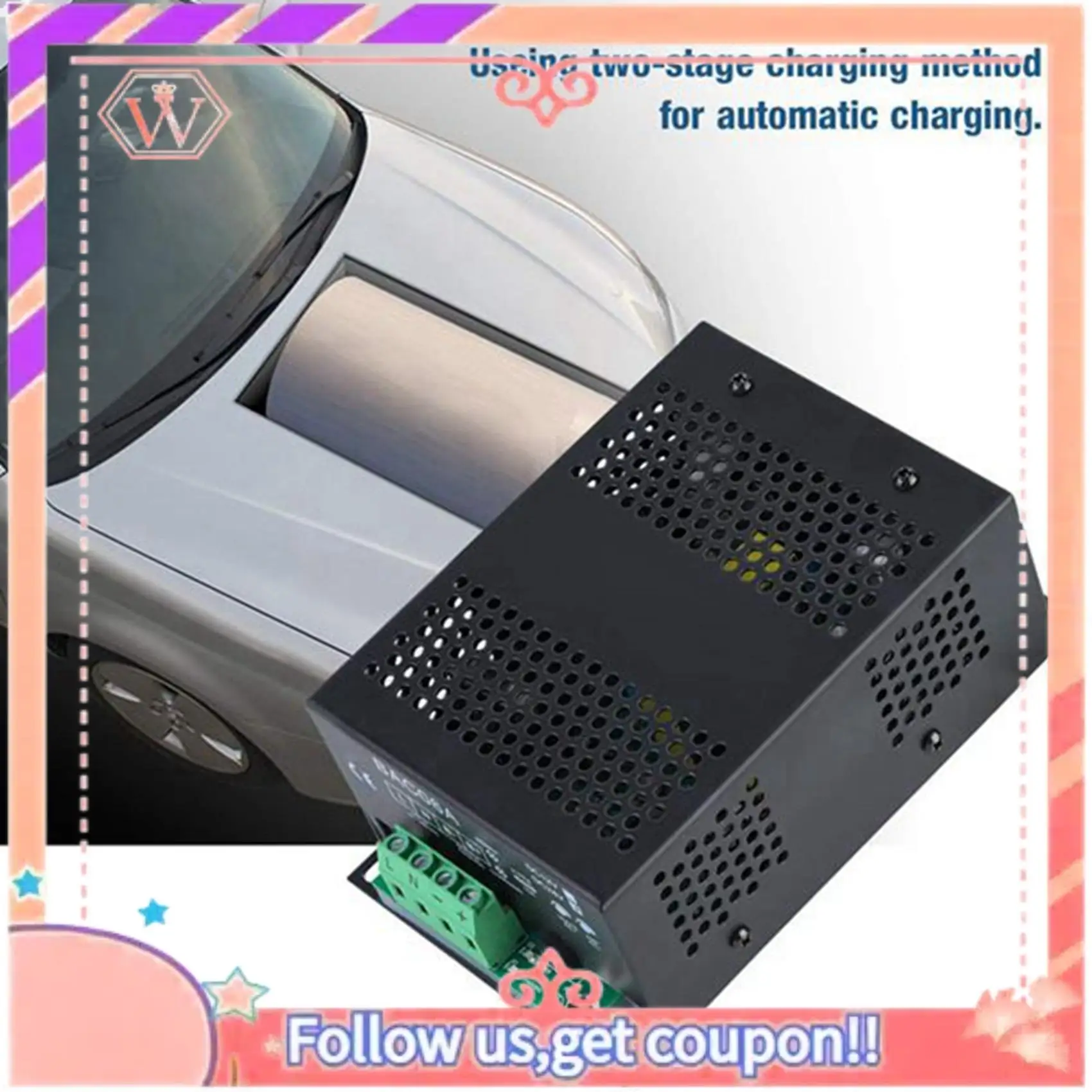 

Upgraded 2X BAC06A Generator Charger Switching Battery Floating Charger 24V 3A