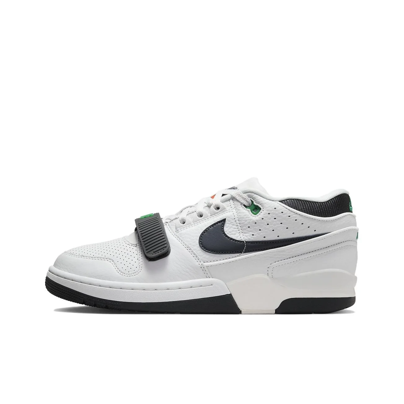 Zapatillas de Skateboard Nike Air Alpha Force 88 para Hombre, de Caña Baja, en Negro, Blanco y Verde, DZ4627-001