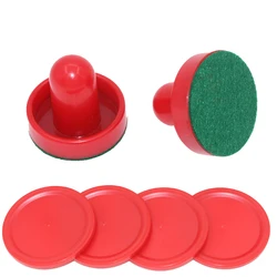 Neuankömmlinge Air Hockey Mini Tisch Filz Drücker Puck Mallet Goalies Party Spieltische Goalies Unterhaltung zubehör Großhandel