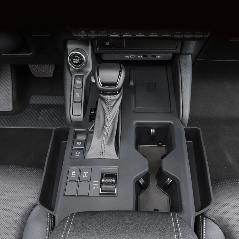 

For Toyota Land Cruiser 250 Central Control Storage Box 2024-2025 Prado LC250 Central Control Panel Silicone Pad