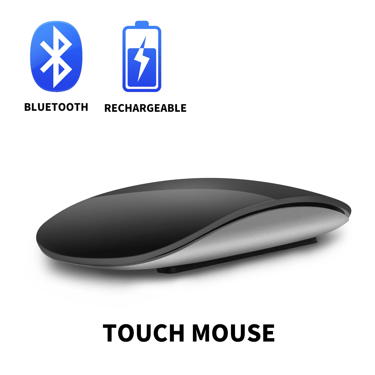 Wireless Bluetooth Magic 2 PC Gamer Mouse Noiseless Rechargeable Laser Ergonomic Design Touch For Macbook Air Pro m1 Asus Laptop