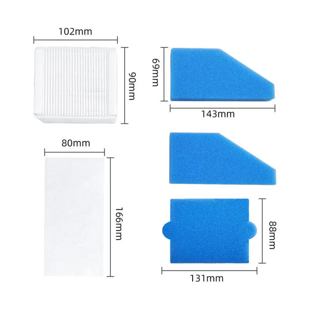 HEPA Filter Foam Net Set For Thomas Vacuum 787241 Replacement Cleaning Spare Parts Home Appliances Accessory