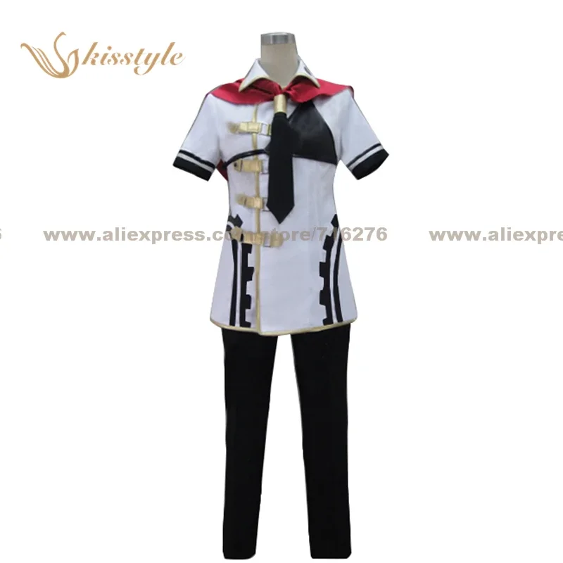 

Kisstyle Fashion Final Fantasy Type-0 Trey Summer Uniform COS Clothing Cosplay Costume,Customized Accepted