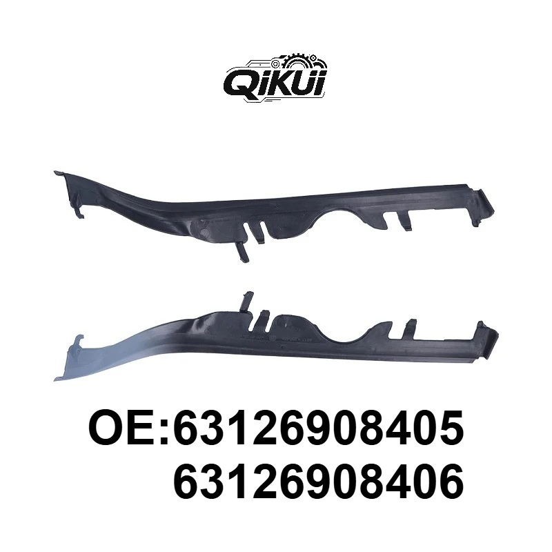 QIKUI Car Left Right Side Auto Headlight Lens Gasket Rubber Sealfor For BMW E39 5 Series 1999-2003 63126908405 63126908406