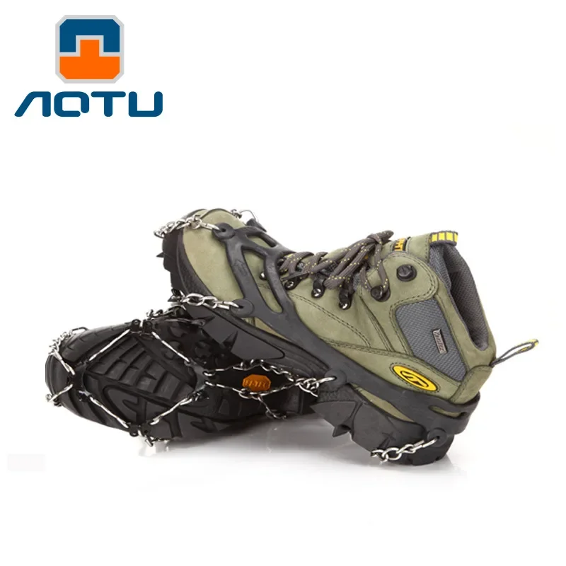 8-tooth crampon non-slip shoe cover, outdoor adult men's and women's , ice grab shoe chain, road anti-drop snow claws