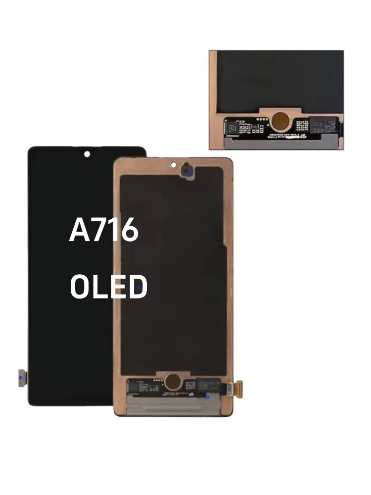 Fully Tested OLED A716 LCD For Samsung Galaxy A71 5G SM-A716 LCD Display Touch Screen Digitizer Assembly Replacement Parts