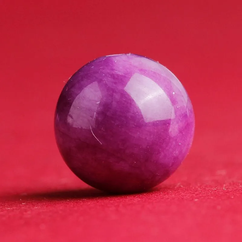 Purple chalcedony beads